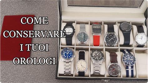 Porta Orologi ⌚ Come Conservare al MEGLIO i tuoi Orologi.